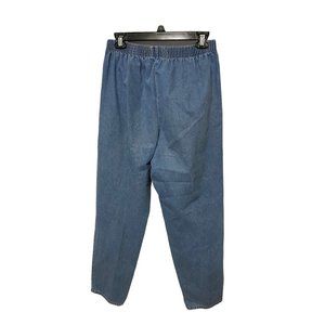 Lord Isaacs Jeans 12 #1610345 Elastic Waist Pull On Taper Blue Denim Pockets